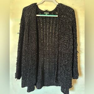 Wild Fable Black Chunky Knit Shrug